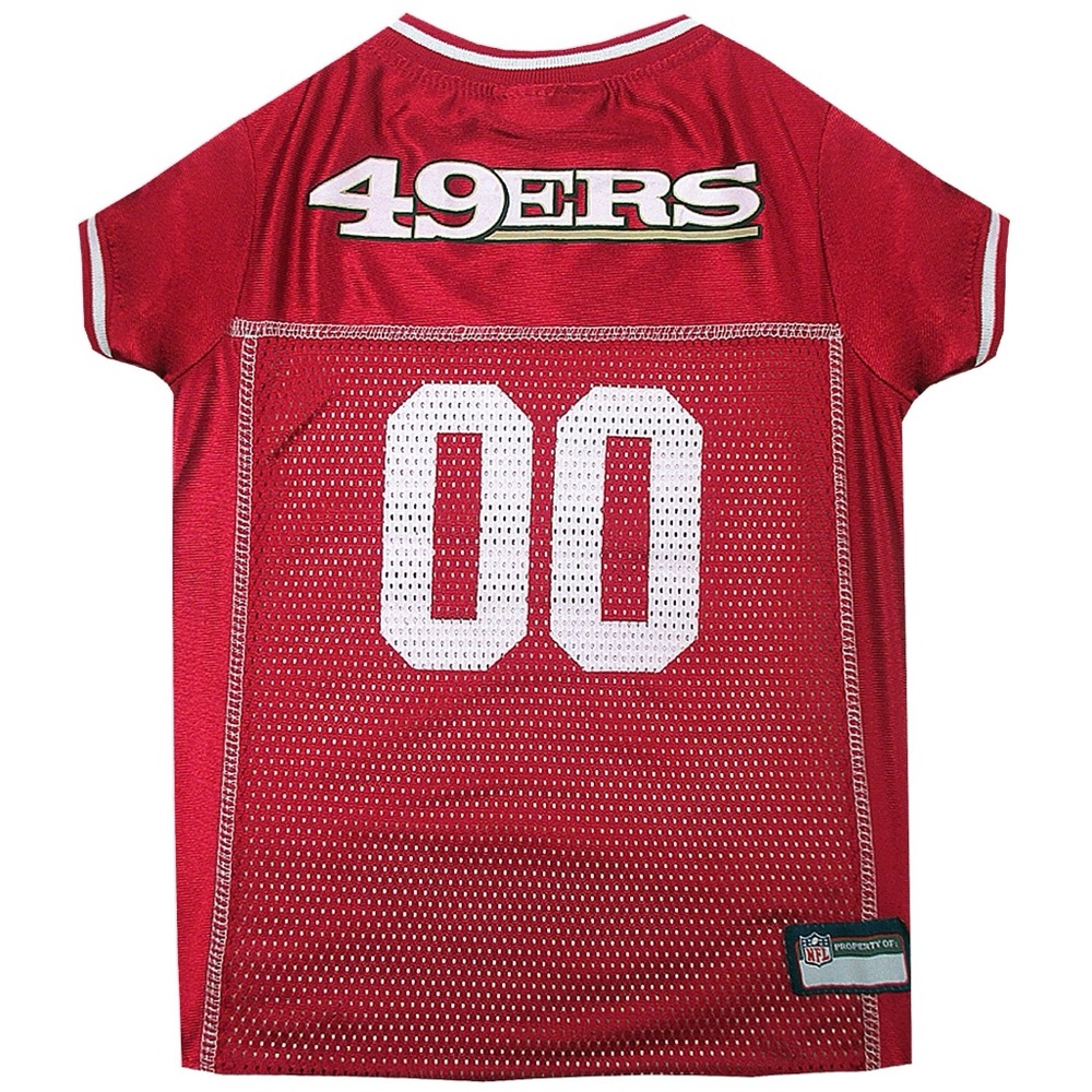 NFL San Francisco 49ers Dog or Cat Jersey, Size: XX-Large
